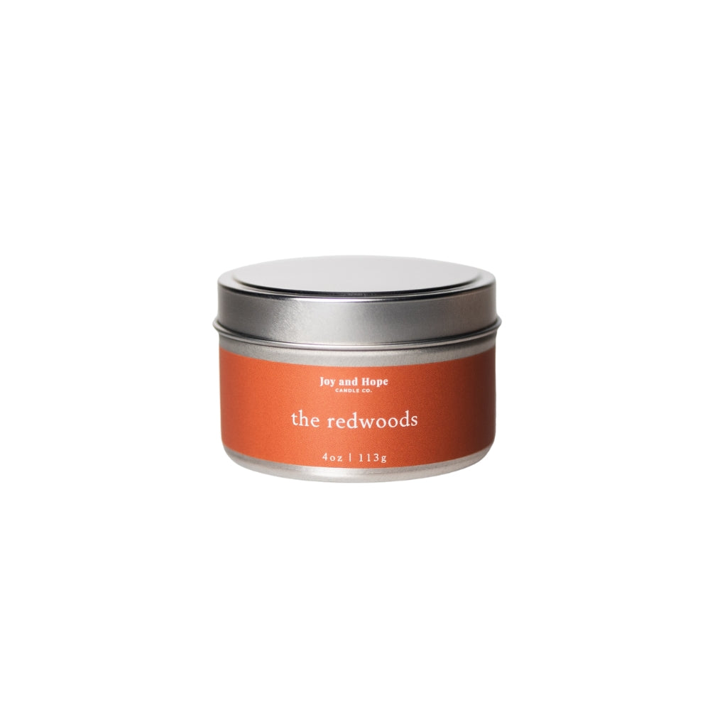 The Redwoods - Wood Wick Candle (4oz)