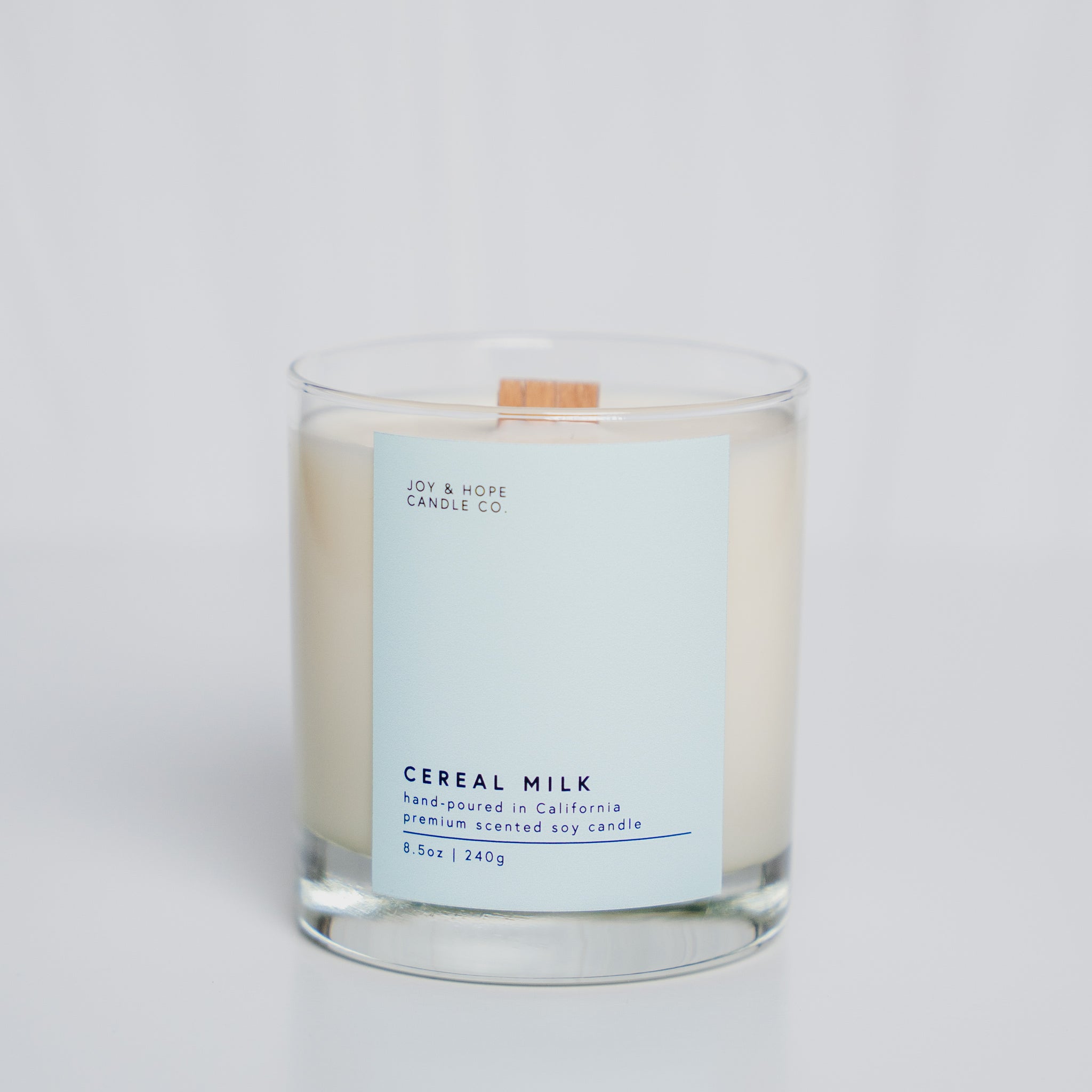 Cereal Milk - Wood Wick Candle (8.5oz)