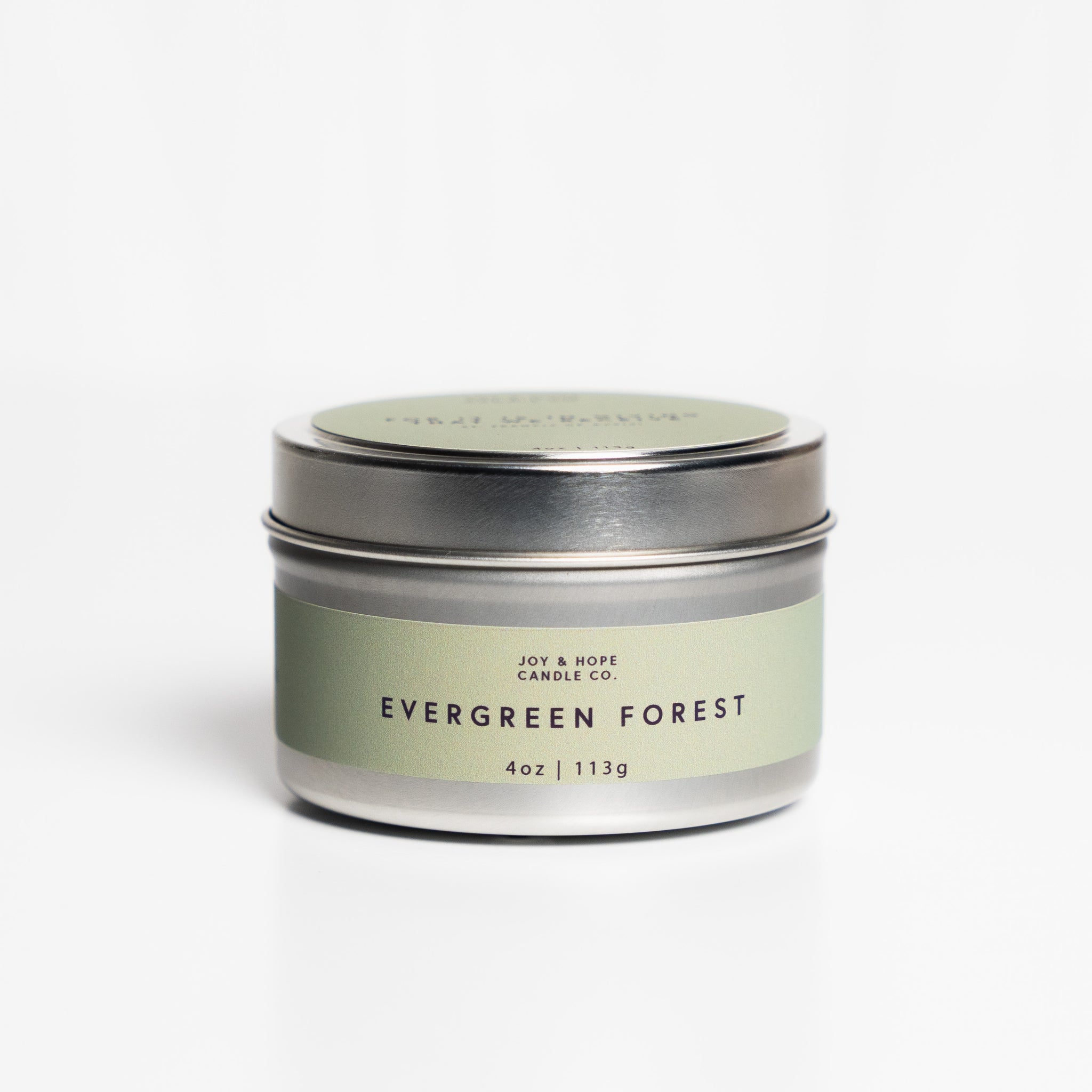 Evergreen Forest - Wood Wick Candle (4oz)