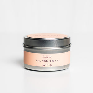 Lychee Rose - Wood Wick Candle (4oz)